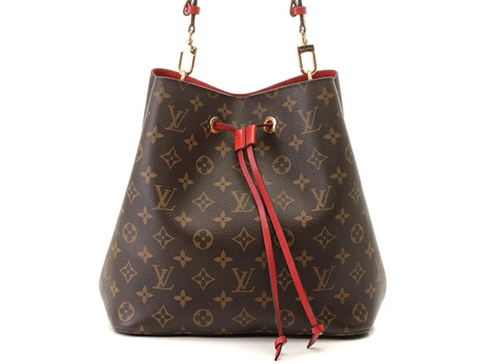 LOUIS VUITTON Neo Noe Monogram Coquelicot Red